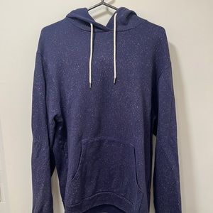 John Elliott hoodie men’s Large - navy blue with white specks